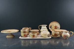 LA POTERIE, teservis, 15 delar, France
