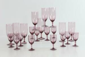 MONICA BRATT, vinglas, 9 st samt snapsglas, 12 st, Reijmyre