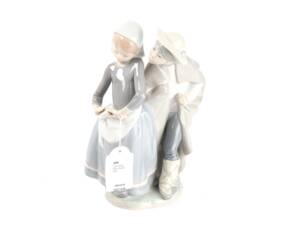 Lladro figurin flicka