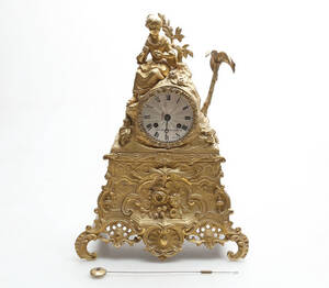 BORDSUR, förgylld brons, 1800-tal.