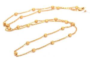 Halsband 21K ankarlänk