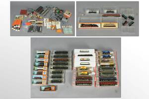 Lima, Fleischmann, Arnold m.m. Spor N. Samling tog lokomotiver, vogne, skinner m.m.