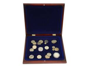 Silver mynt, 4st