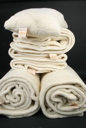 RiedeckAustria Cashmere dyner samt underdynerlagner, certifikat medflg. 4