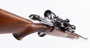 Jagtriffel BSA Lux, kaliber .308Win mBushnell Banner 4x32