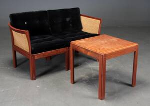 Illum Wikkelsø, stole sofa og sofabord model Plexus 3