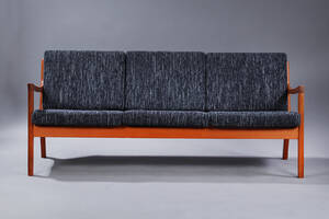 Ole Wanscher. Fritstående sofa Senator i teak, model 166