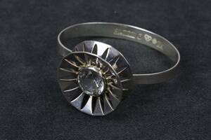 ALTON, armring med sten, silver, 1970, Falköping