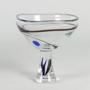 KONSTGLAS Abstracta Vicke Lindstrand, Kosta
