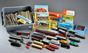 Samling modeltog m.m. Märklin, Piko, Roco, Wiking og Heljan 44