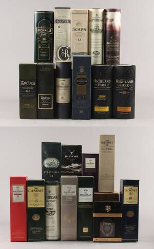 Stor samling whisky 22