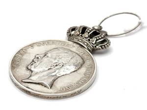 Medalj Silvermynt S