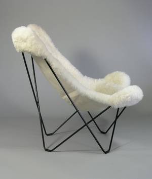 HardoyKurchanBonet, Sessel Butterfly Chair, Ausstellungsstück