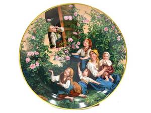 Samlingstallrik Lilien Porzellan