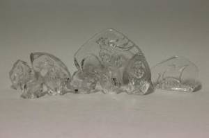 Glasblock Målerås 9 st