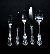 Bestick Mema Nysilver Modell Patricia 46 Delar