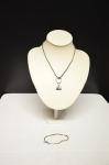 Halsband Tors hammare silver armband i silver 35gr
