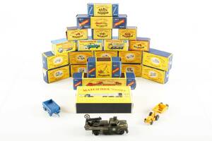 Samling Matchbox Tekno 25