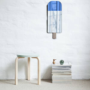 Ice Cream Mirror, blå, EO Design - Til fordel for Ungdommens Røde Kors