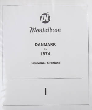 Danmark. Samling fra 1874-1988 i album fra Møntsamleren