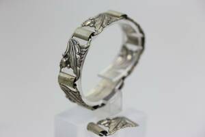 ARMBAND, silver, ASA-Silver, 1949, Falkenberg