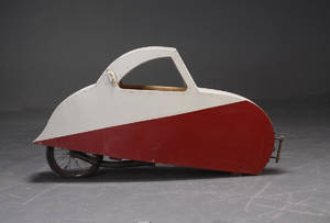Cykelanhænger. 1950erne