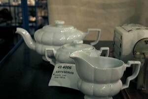 Kaffeservis, Keramik