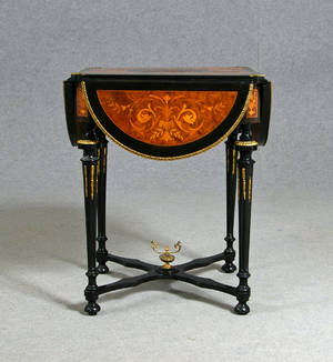 Klaffbord, 1800-tal, nyrenässans