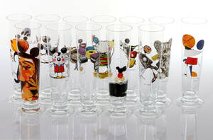 LASSE ÅBERG, GLAS, 28 DELAR