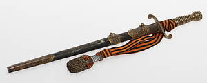 STICKERT DOLK, Ryssland med monogram av Tsar Nicholas II of Russia. Inskription , För tapperhet .