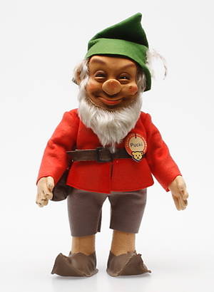 TOMTEGNOME, Pucki, Steiff.