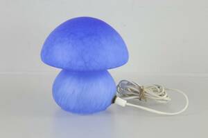 BORDSLAMPA, glas, i form av svamp