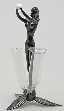 VAS, glas, Artdeco stil, 1900-talets andra hälft.