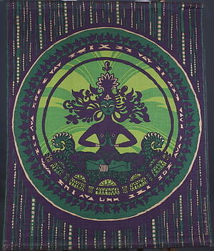 VÄGGBONAD, textil, Lini of Sweden, 196070-tal.