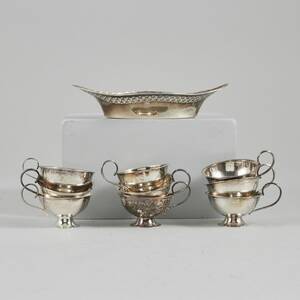 Punschkoppar, silver