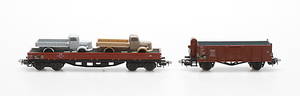 TÅGVAGNAR, 2 st, Märklin 4515 samt 4601.
