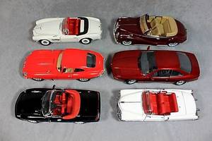 SECHS MODELLAUTOS.