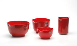SKÅLAR, samt KANNA, 4 delar, Rosti Mepal, Margrethe Bowl samt kanna.