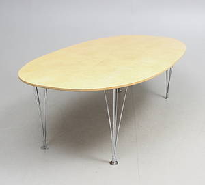 SOFFBORD, Superellips. Bruno Mathsson och Piet Hein.
