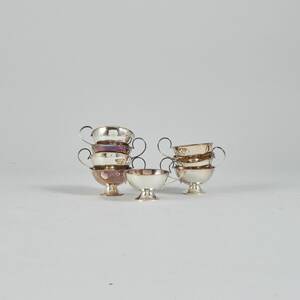 Punschkoppar, silver