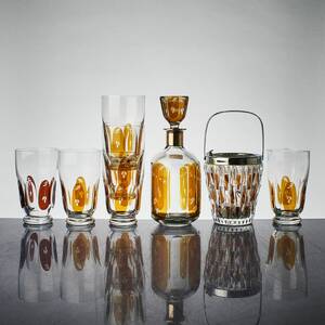 Glas, 6 st karaff