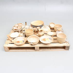 SERVISDELAR 42, keramik, La Poterie, Frankrike.