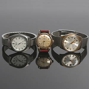 ARMBANDSUR, 3 st, bl.a Seiko, 1900-talets andra halva.