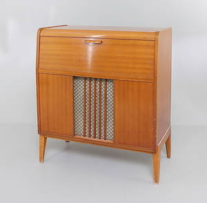 SKIVSPELARE, skivmöbel, AGA 2505, ca 1955.