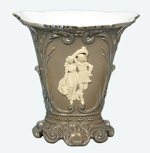 VASE, wohl Österreich Ungarn, 2. Hälfte 19. Jahrhundert.