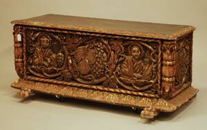 CASSONE KISTA ITALIEN 171800-TAL BR 135, HÖ 56, DJ 54 CM