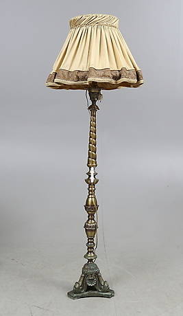 GOLVLAMPA, barockstil, 1900-tal.