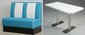 Diner sofa samt bord 2