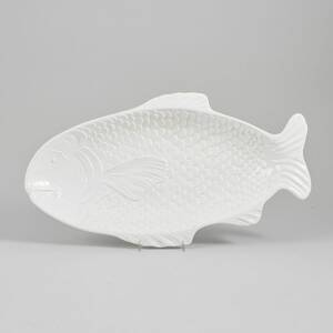 Fiskfat, glaserad keramik