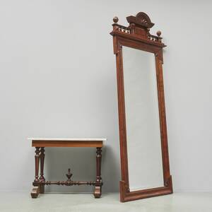 Spegel, konsolbord